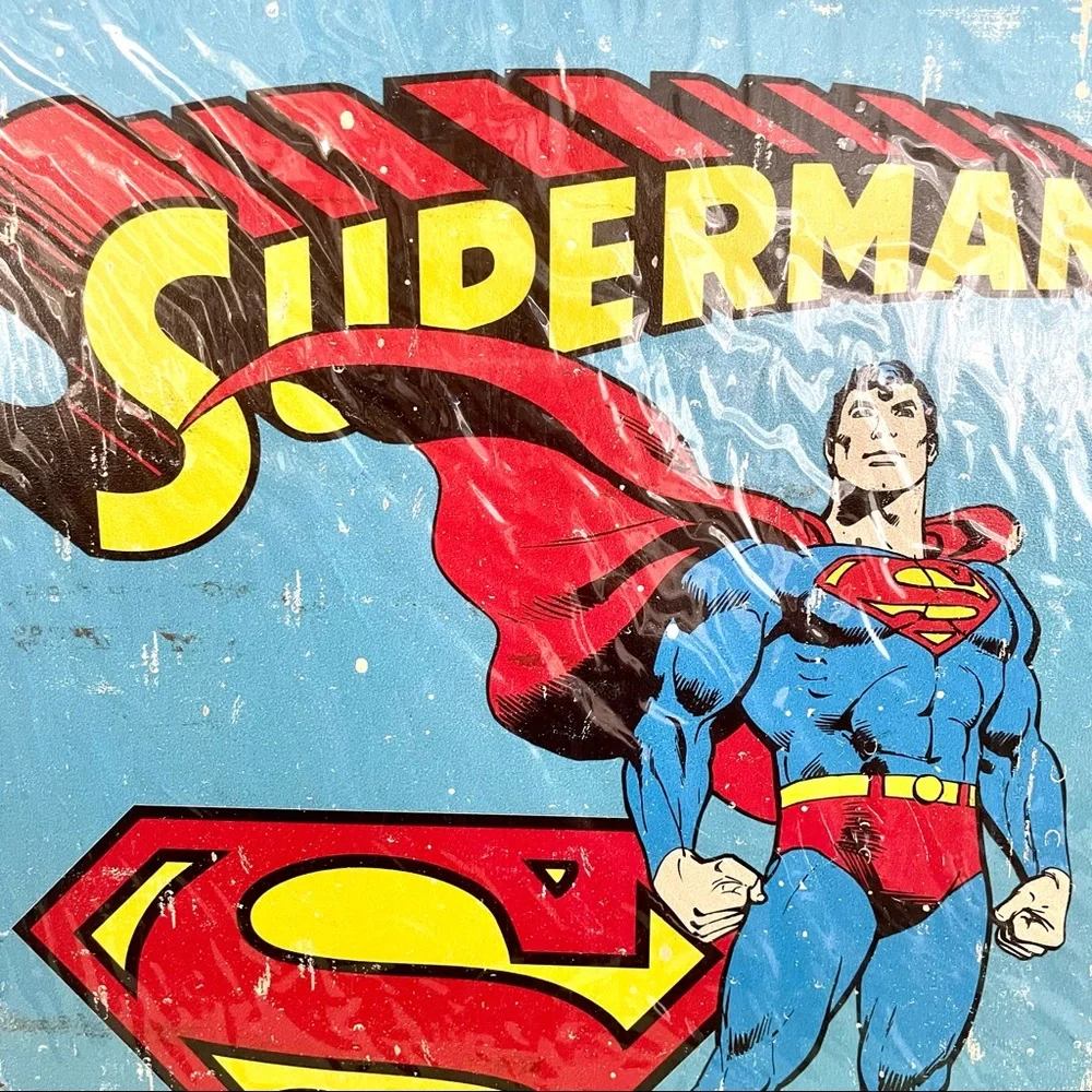 NEW Superman Metal Sign